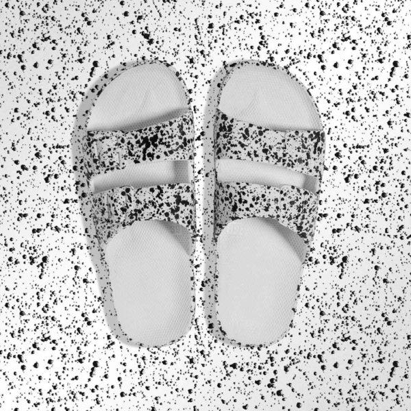 WHITE SPLATTER